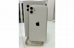 iPhone 11 White 64GB Szép Állapot Független 84% akku 3 Hó Gar + Beszámítás