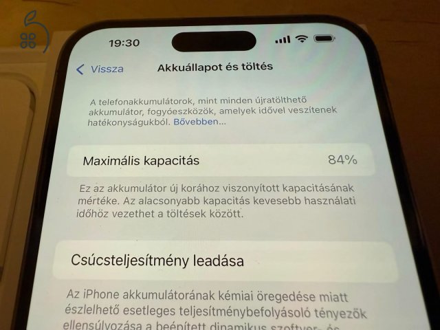 Eladó fekete iPhone 14 Pro Max 128gb független készülék! Hibátlan működés, nagyon szép állapot!