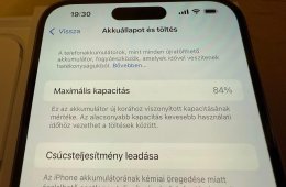 Eladó fekete iPhone 14 Pro Max 128gb független készülék! Hibátlan működés, nagyon szép állapot!