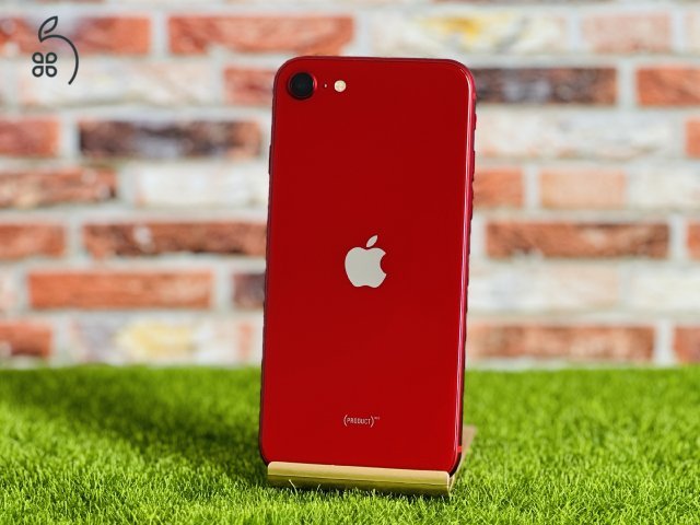 Apple iPhone SE (2020) 128 GB PRODUCT RED 100% akku szép állapotú - 24 HÓ GARANCIA - 539