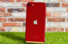 Apple iPhone SE (2020) 128 GB PRODUCT RED 100% akku szép állapotú - 24 HÓ GARANCIA - 539