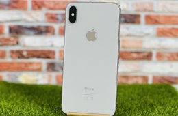 Apple iPhone XS Max 64 GB Silver 100% akku szép állapotú - 24 HÓ GARANCIA - 369