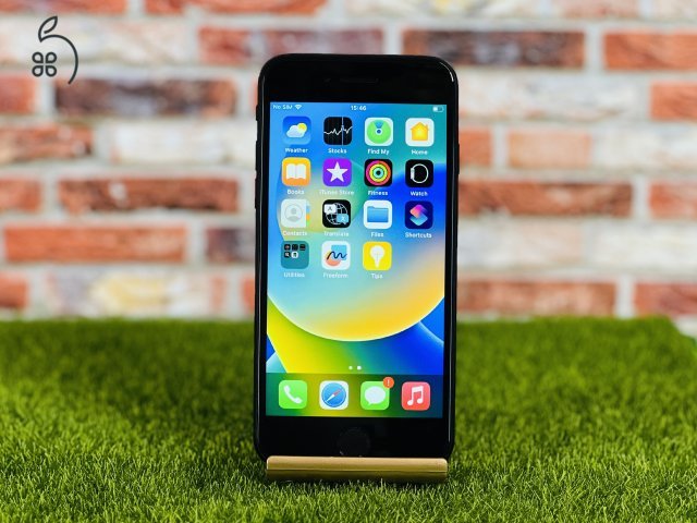 Apple iPhone SE (2022) 64 GB Midnight 100% akku szép állapotú - 24 HÓ GARANCIA - 