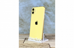 Apple iPhone 11 64 GB Yellow szép állapotú - 24 HÓ GARANCIA