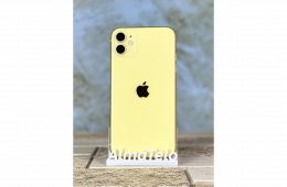 Apple iPhone 11 64 GB Yellow szép állapotú - 24 HÓ GARANCIA