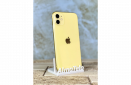 Apple iPhone 11 64 GB Yellow szép állapotú - 24 HÓ GARANCIA