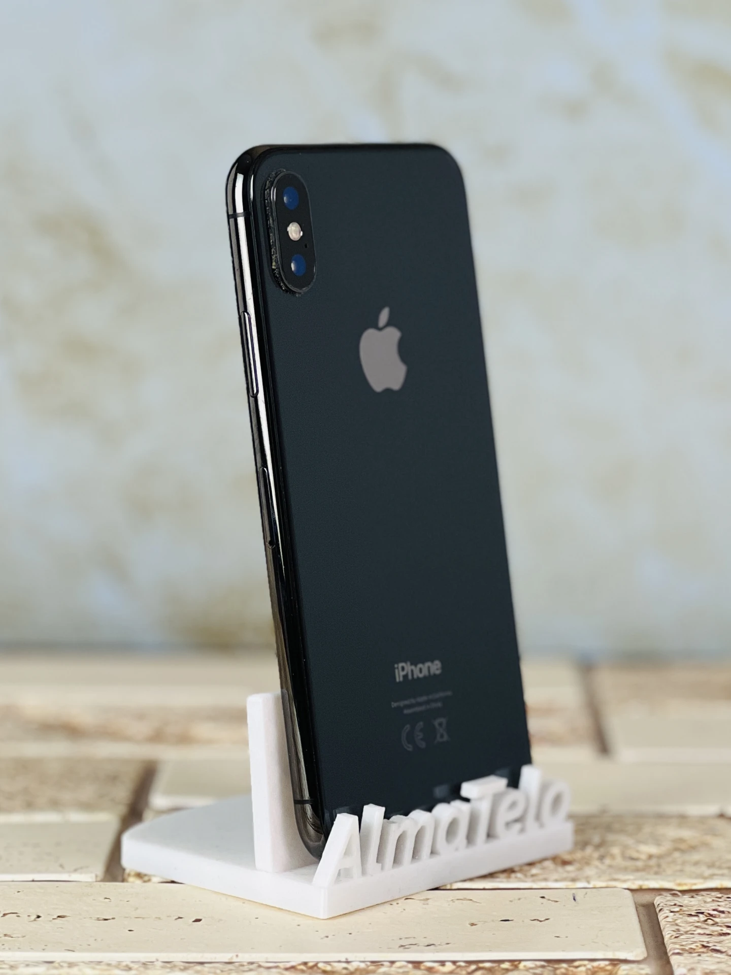 Apple iPhone X 64 GB Space Gray 100% akku - 24 hónap Garancia