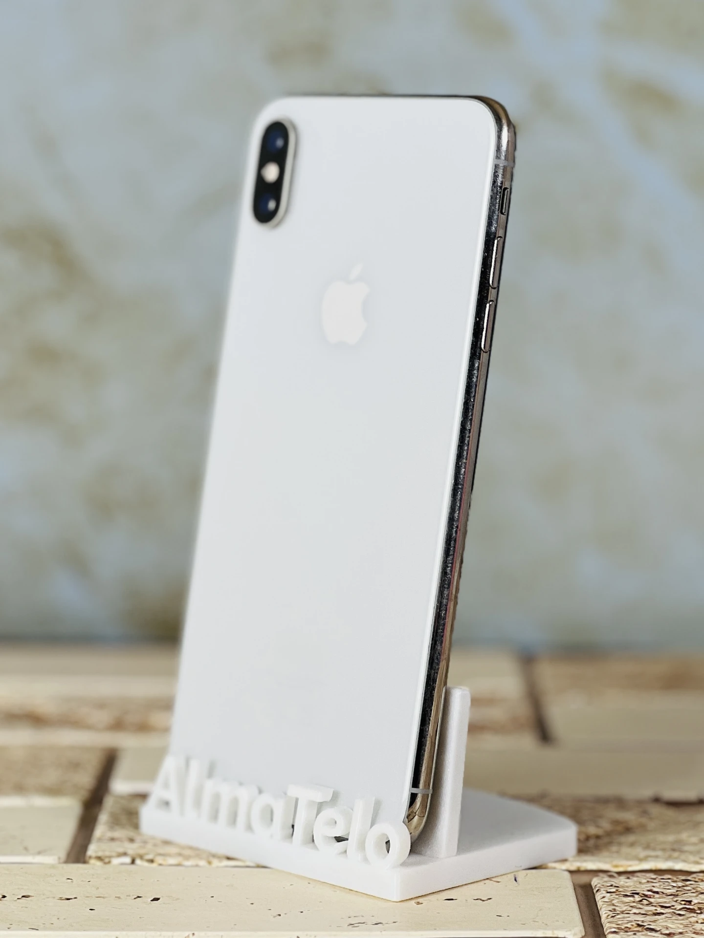 Apple iPhone XS Max 64 GB Silver 100% akku - 24 hónap Garancia