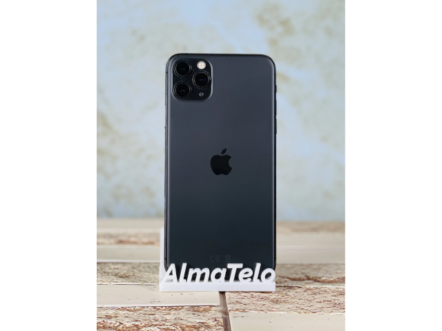 Apple iPhone 11 Pro Max 64 GB Space Gray 100% akku - 12 hónap Garancia