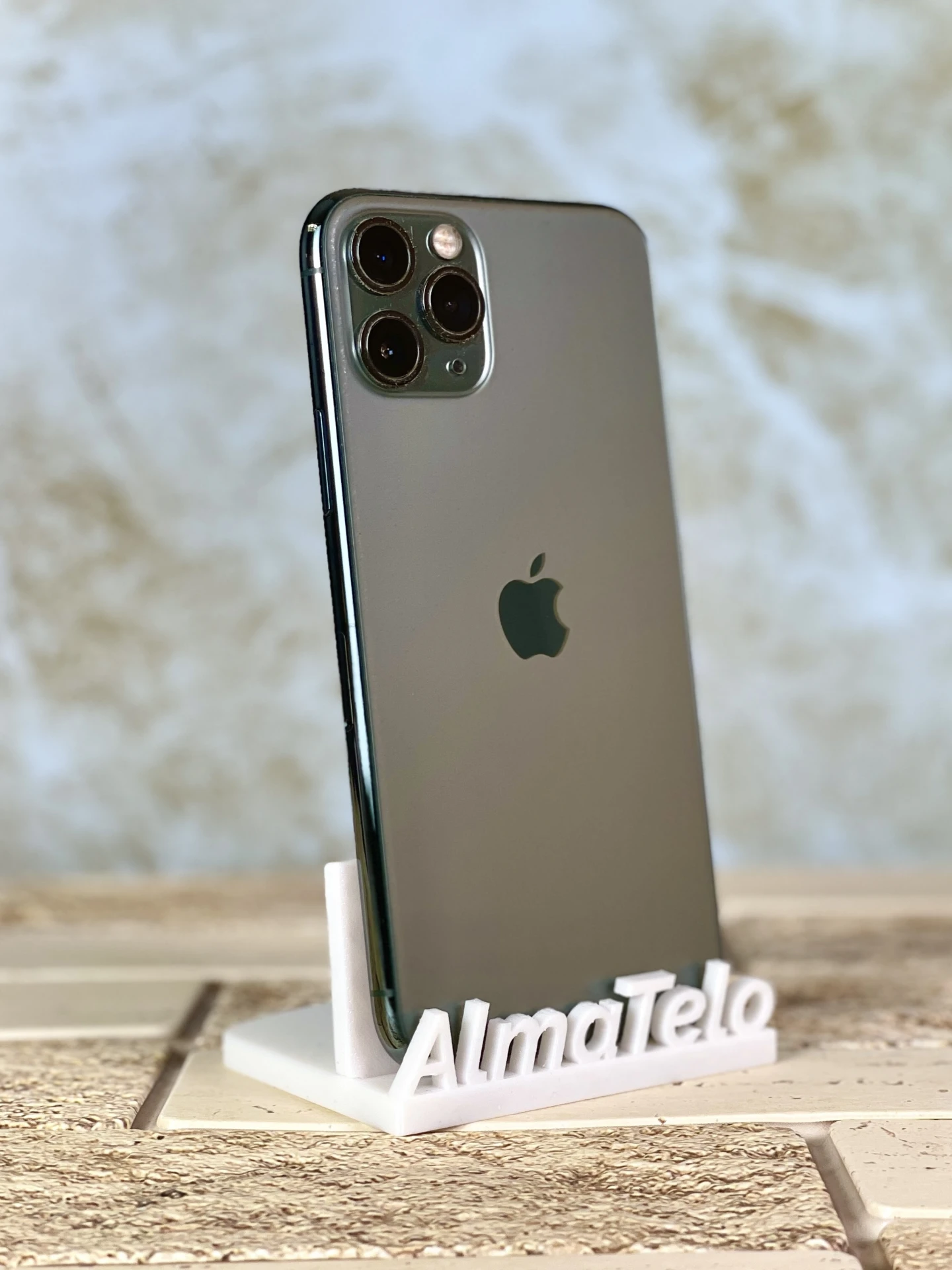 Apple iPhone 11 Pro 64 GB Midnight Green 100% akku - 24 hónap Garancia