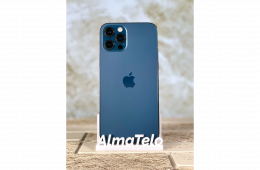 Apple iPhone 12 Pro 256 GB Pacific Blue 100% akku - 12 hónap Garancia