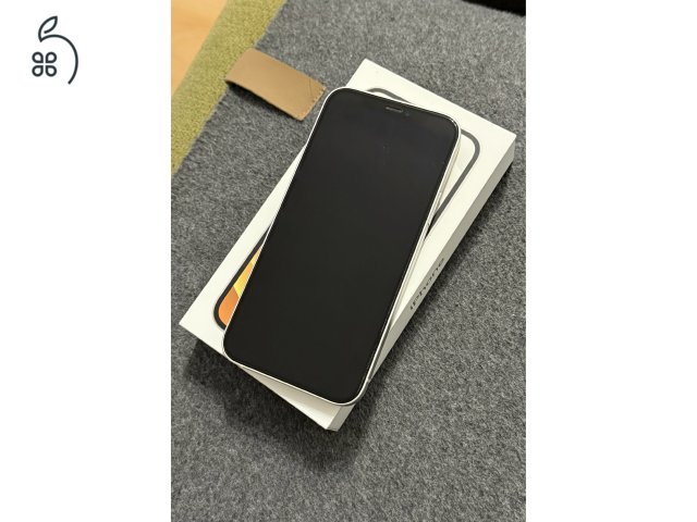 iPhone 12, fehér 128 Gb, makulátlan állapotban eladó