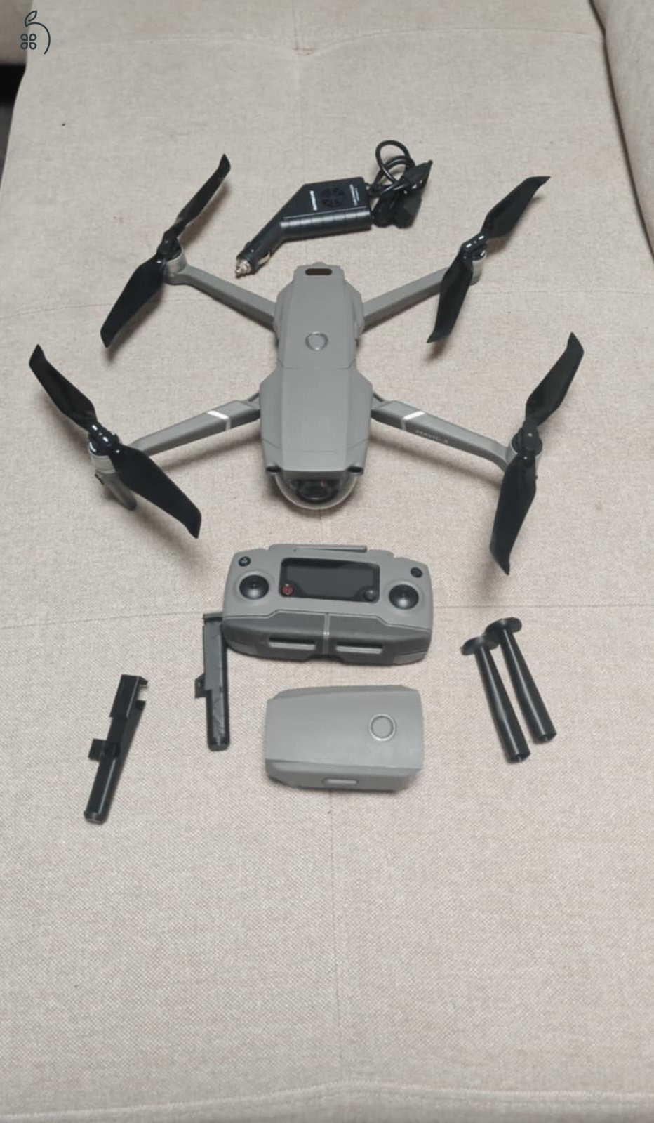 DJI Mavic 2 Zoom drón hibátlan állapotban eladó kihasználatlanság miatt