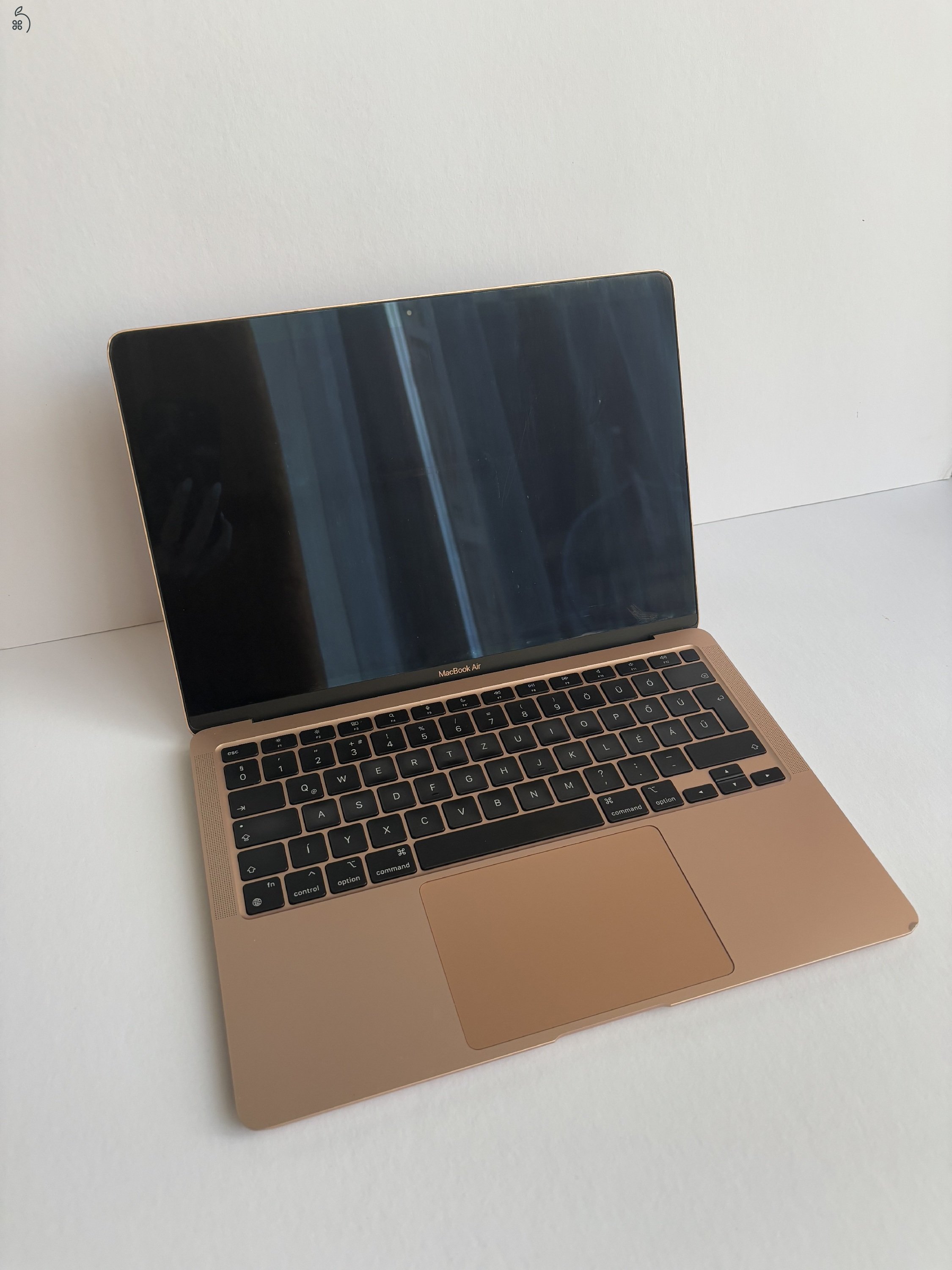 Macbook air (M1, 2020) 8GB/256GB SSD - Rose Gold, magyar