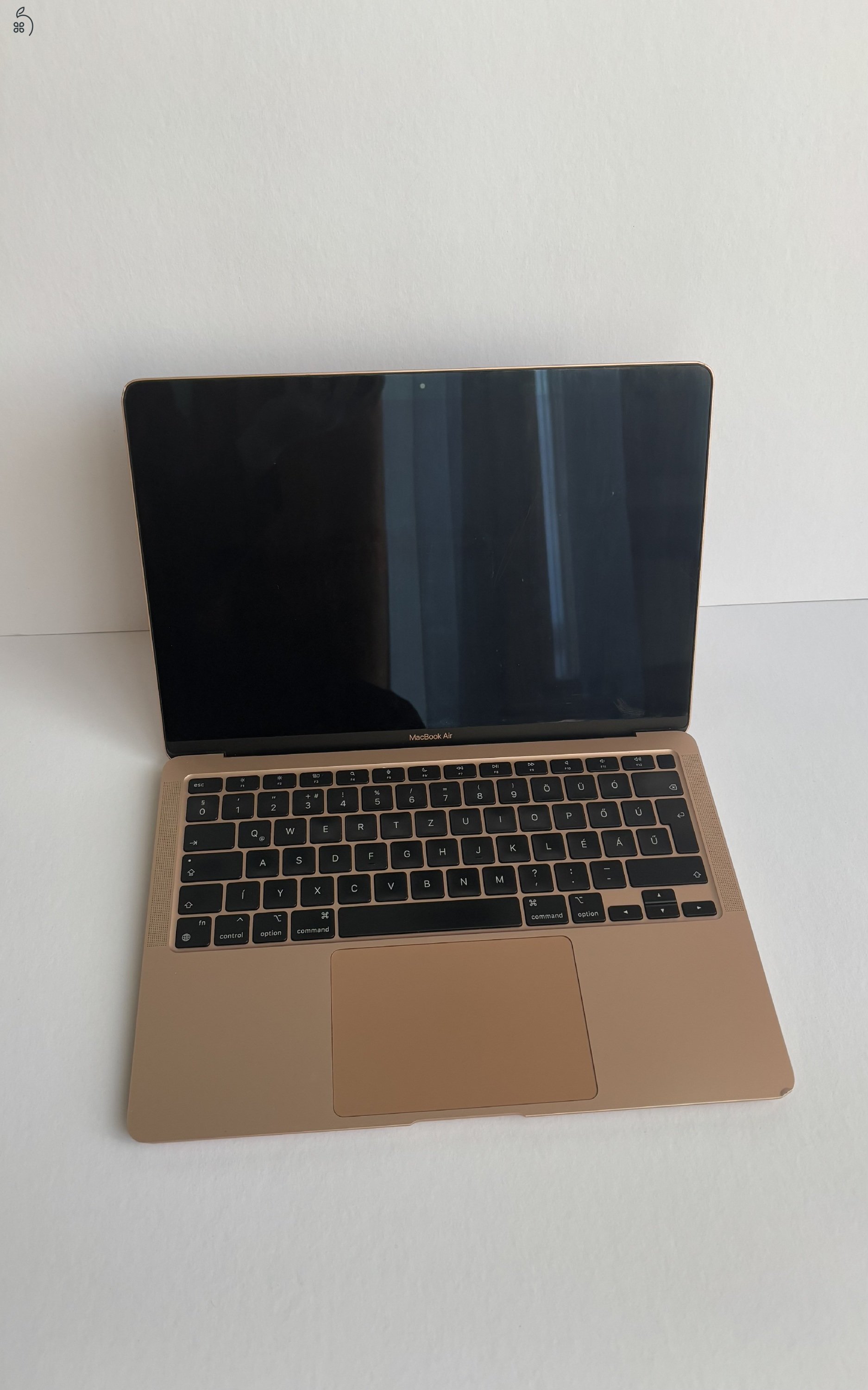 Macbook air (M1, 2020) 8GB/256GB SSD - Rose Gold, magyar