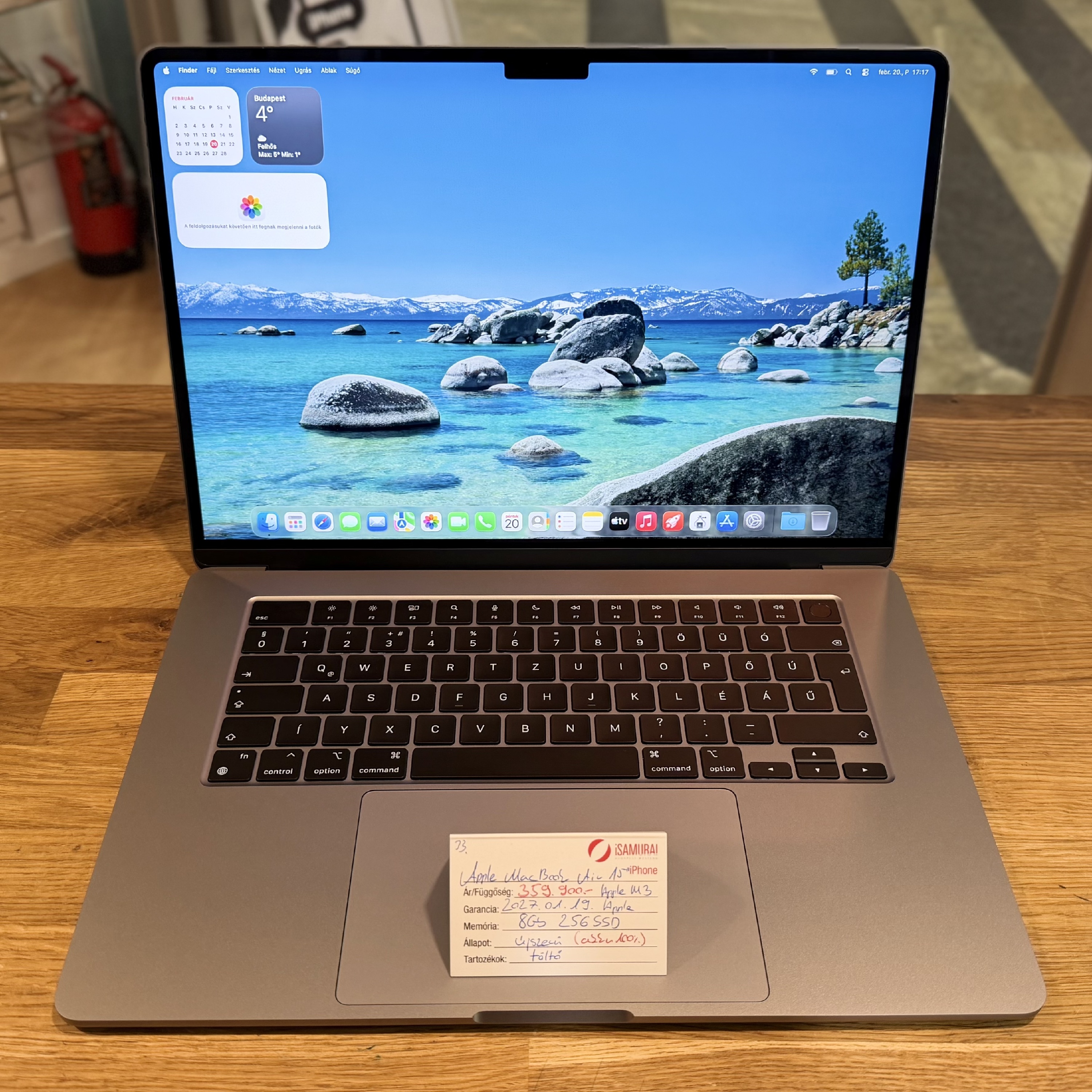 33. Apple MacBook Air 15