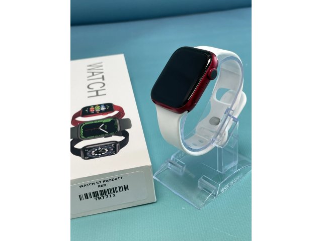 !! 1 ÉV GARANCIA !! Apple Watch Series 7 45mm Wifi+Cell Aluminium PRODUCT RED – TRT711