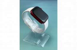 !! 1 ÉV GARANCIA !! Apple Watch Series 7 45mm Wifi+Cell Aluminium PRODUCT RED – TRT711