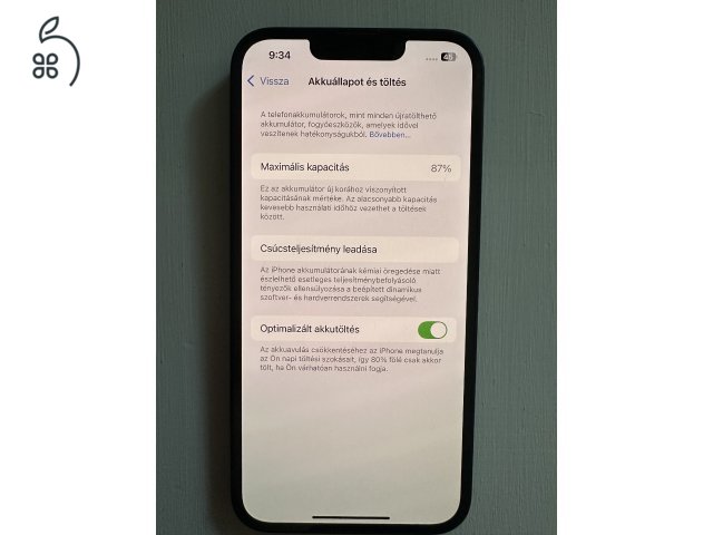 Eladó kitűnő állapotú iPhone 14 első tulajdonostól