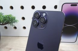 Apple iPhone 14 Pro Max - Deep Purple - Használt, karcmentes