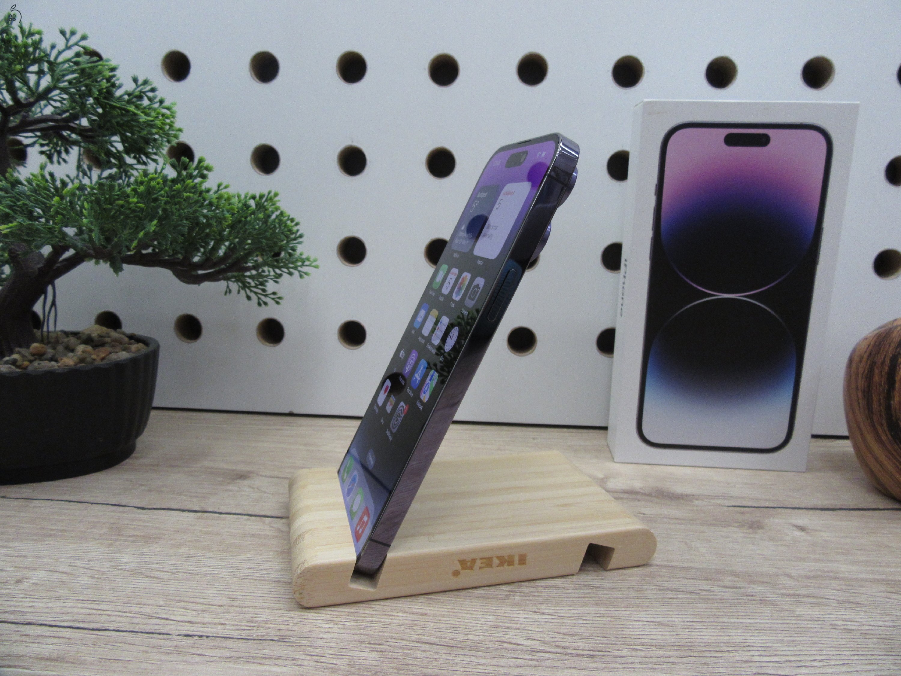 Apple iPhone 14 Pro Max - Deep Purple - Használt, karcmentes