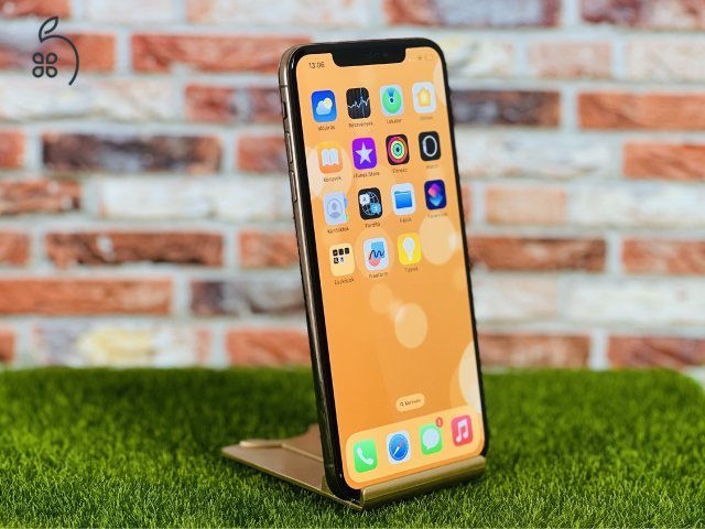 Apple iPhone XS Max 64 GB Gold 100% akku szép állapotú - 24 HÓ GARANCIA - 926