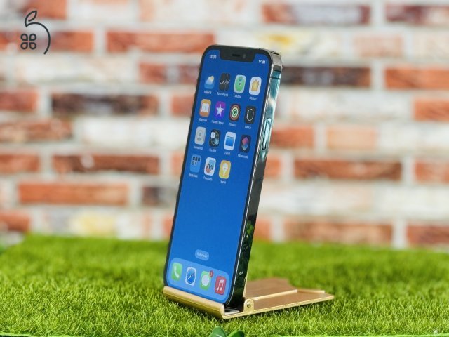 Apple iPhone 12 Pro 128 GB Graphite szép állapotú - 24 HÓ GARANCIA - 4421