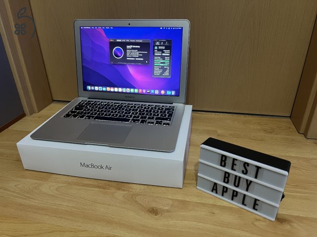 2017 MacBook Air 13 / i5 / 8GB / 128GB SSD / Magyar / 88% Aksi / Korrekt Áron Eladó ! ! !