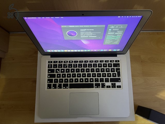 2017 MacBook Air 13 / i5 / 8GB / 128GB SSD / Magyar / 88% Aksi / Korrekt Áron Eladó ! ! !