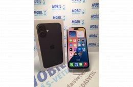 Apple iPhone 16 Plus 128 GB Black - akku 100% 22 ciklus - 2025.10.28-ig Apple garancia 