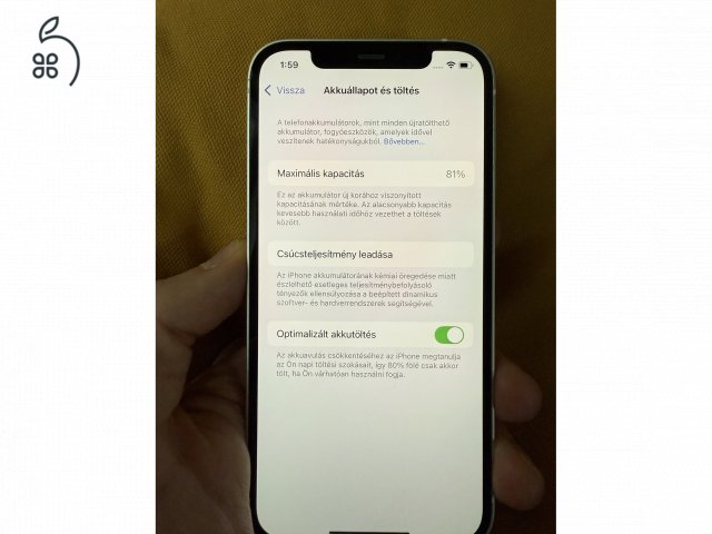 Iphone 12 64 GB Fehér