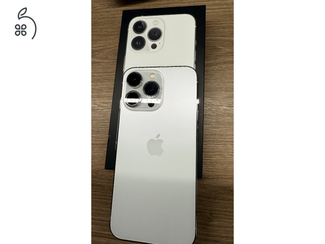 Apple IPhone 13 Pro 256GB silver nagyszerű állapotban 