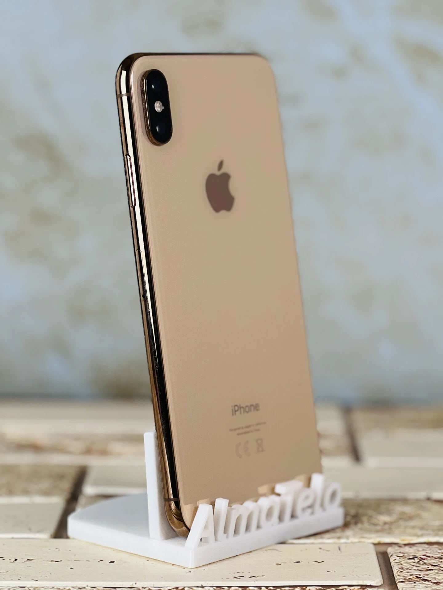 Apple iPhone XS Max 64 GB Gold 100% akku - 24 hónap Garancia