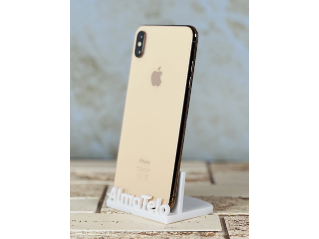 Apple iPhone XS Max 64 GB Gold 100% akku - 24 hónap Garancia