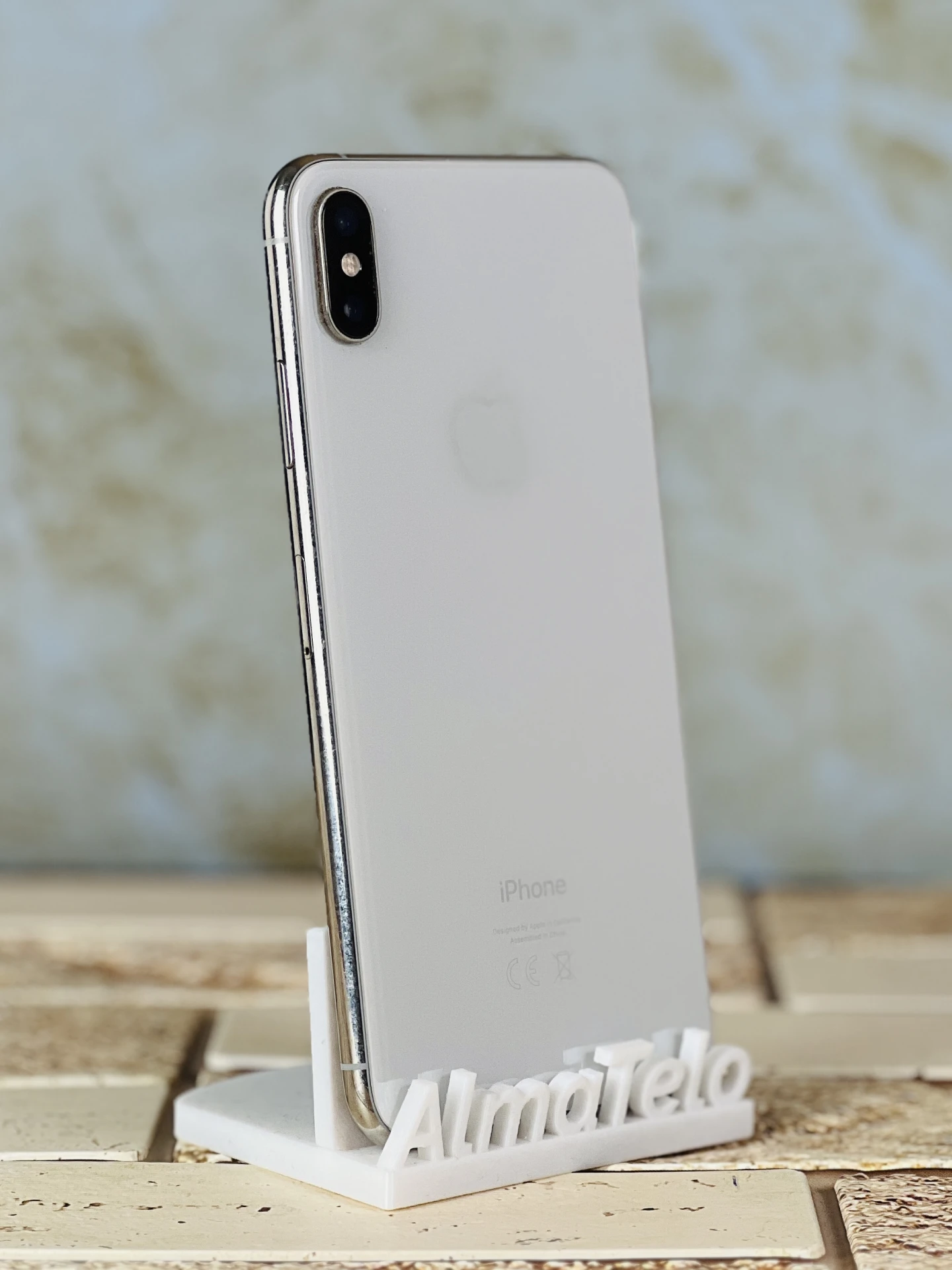 Apple iPhone XS Max 64 GB Silver 90% akku - 24 hónap Garancia