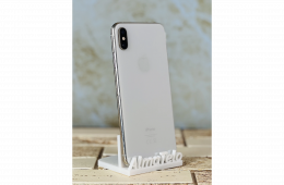 Apple iPhone XS Max 64 GB Silver 90% akku - 24 hónap Garancia