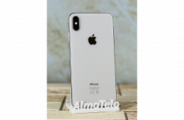 Apple iPhone XS Max 64 GB Silver 90% akku - 24 hónap Garancia