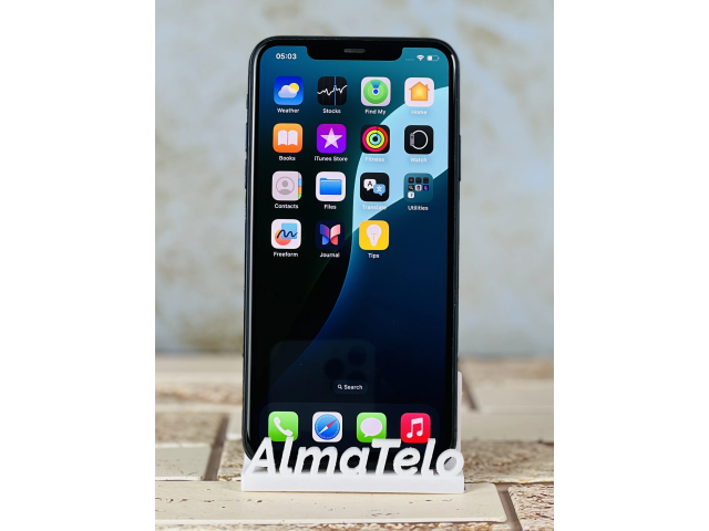 Apple iPhone 11 Pro Max 256 GB Midnight Green 100% akku - 24 hónap Garancia