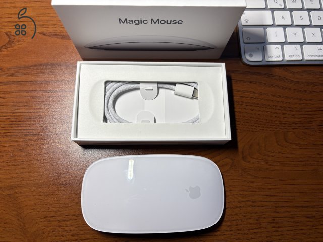 Apple Magic Mouse 3, fehér. Új csak kipróbálva volt, garanciás