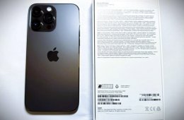 Eladó Apple Iphone 14 Pro Max, Space Black, 128 GB, független mobiltelefon!