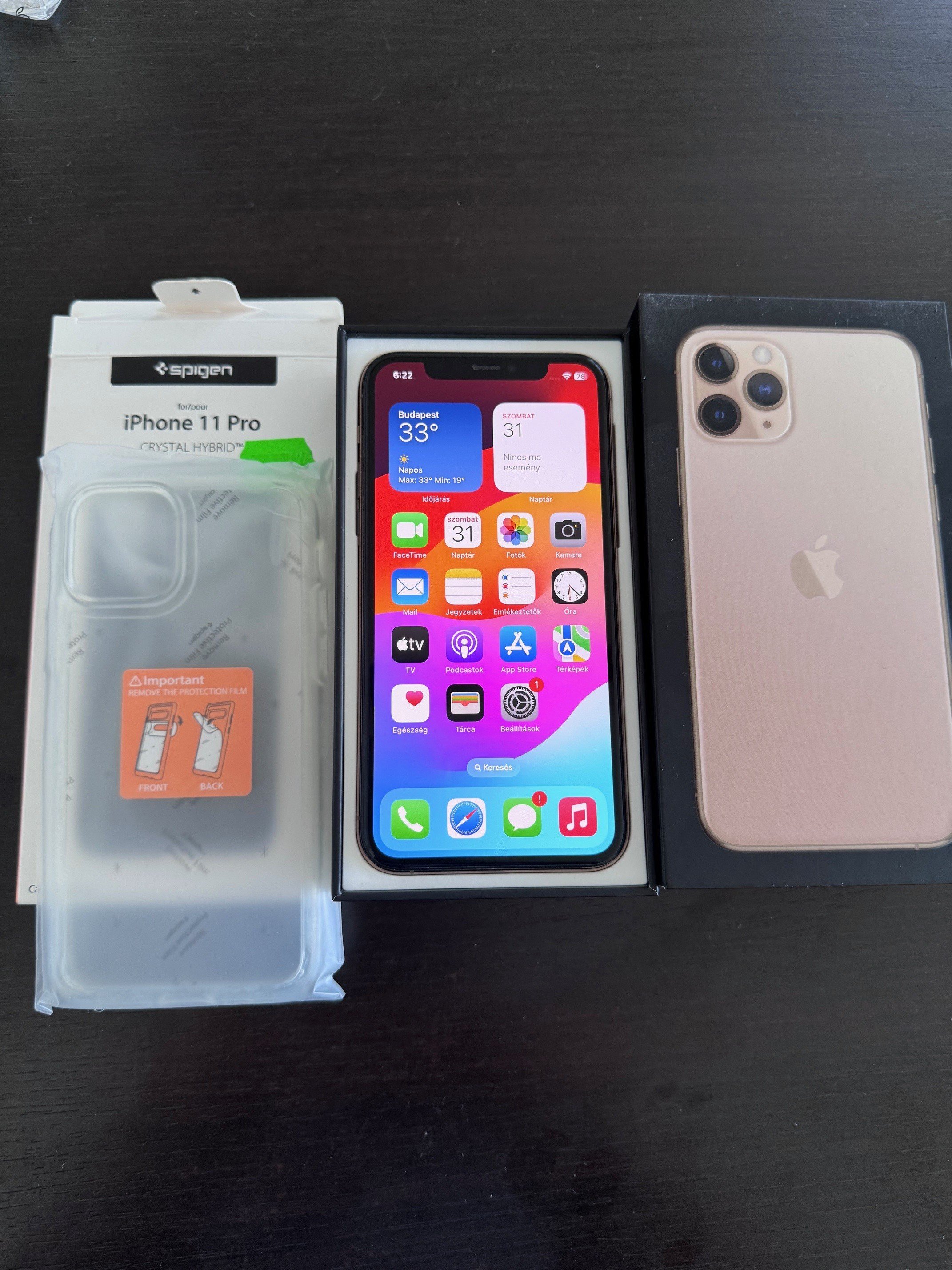 Apple iPhone 11 pro 64GB arany szín