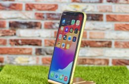 Apple iPhone 11 64 GB Yellow 100% akku szép állapotú - 12 HÓ GARANCIA