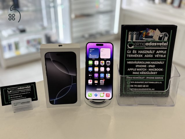 iPhone 14 Pro Max 128GB Lila Független Használt/1-3 hónap gar./p3960