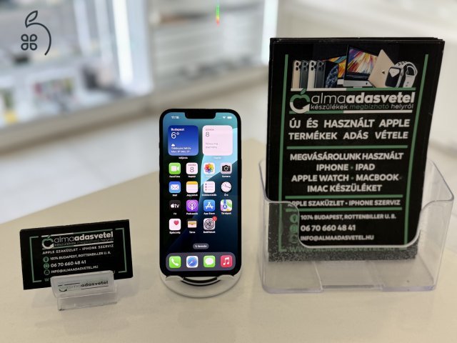 iPhone 14 256GB Független Megkímélt/1-3 hónap gar./Akku 88%/p3961