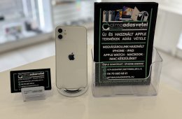 iPhone 11 128GB Független Újszerű/1-3 hónap gar./Akku 100%/p3964