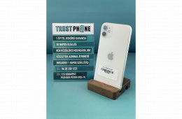 !! 1 ÉV GARANCIA !! iPhone 11 White 64 GB – TRT886 – 100% AKKU