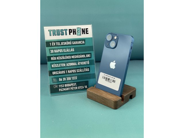 !! 1 ÉV GARANCIA !! iPhone 13 Mini Blue 128 GB – TRT1010 – 96% AKKU