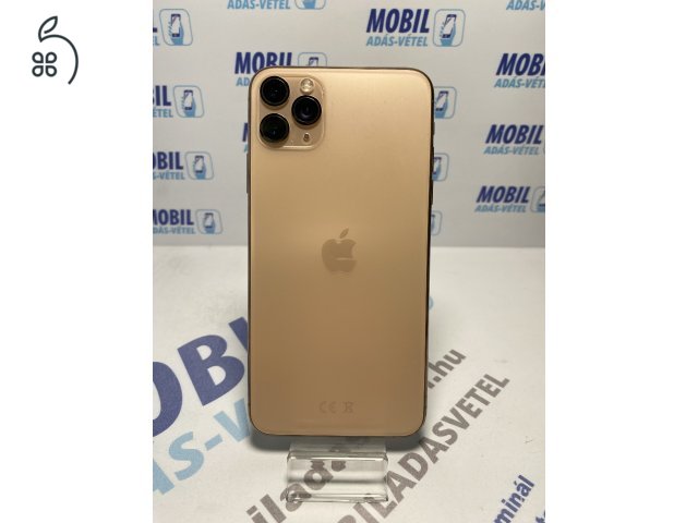 Apple iPhone 11 Pro Max 64 GB Gold - akku 100% - 12 hó garancia