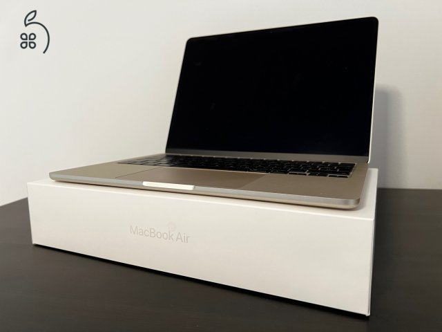 Eladó szinte új állapotú, hibátlan MacBook Air M2 (2022)