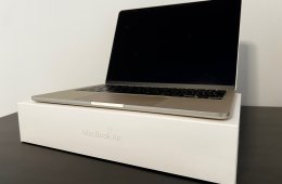 Eladó szinte új állapotú, hibátlan MacBook Air M2 (2022)